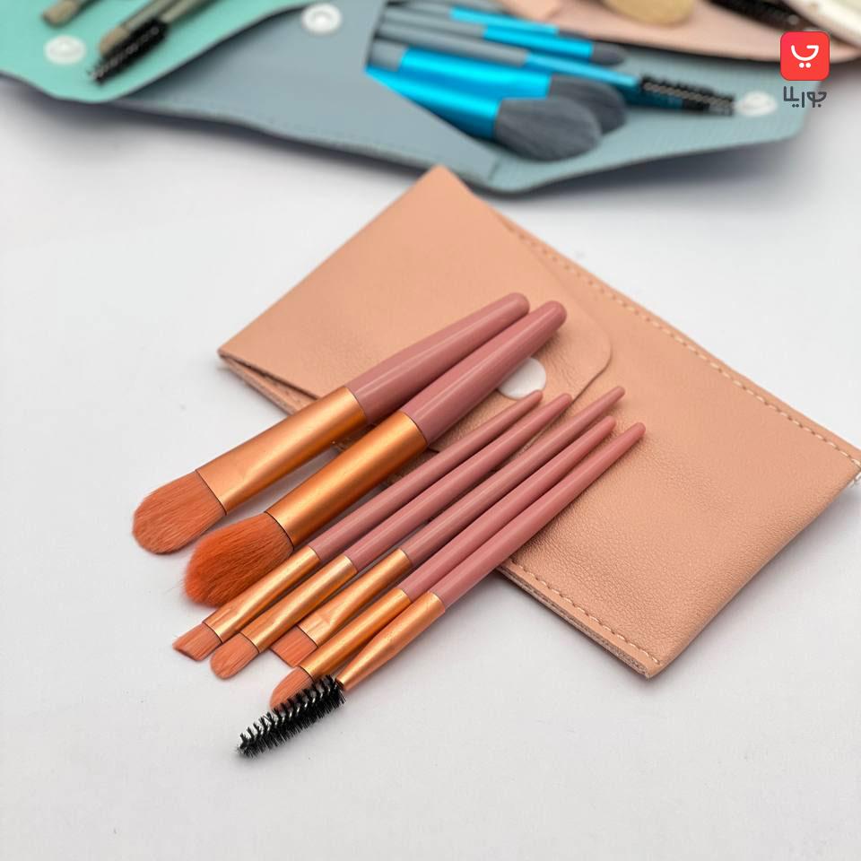 ست براش 8 تکه مینی فیکس دارای کیف چرمی